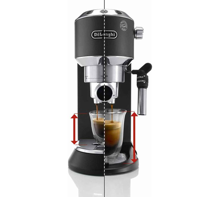 Dedica Pump Espresso - Black EC 685.BK