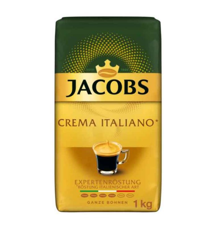 دانه قهوه جاکوبز مدل Crema Italiano