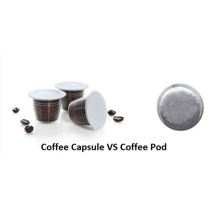تفاوت بین غلاف قهوه و کپسول قهوه چیست؟